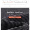 Women's European Cotton Velvet Thickened Sweatpants - Warm, Loose-Fit Trousers for Autumn/Winter 2024