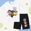 Summer New Clothing Set Children's Short Sleeve Top and Shorts Two-Piece Set Casual Clothing