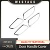 4 Stücke Edelstahl Auto Innentürgriffabdeckung Dekoration Aufkleber Rahmenverkleidung für Chevrolet Cruze 2009 - 2015