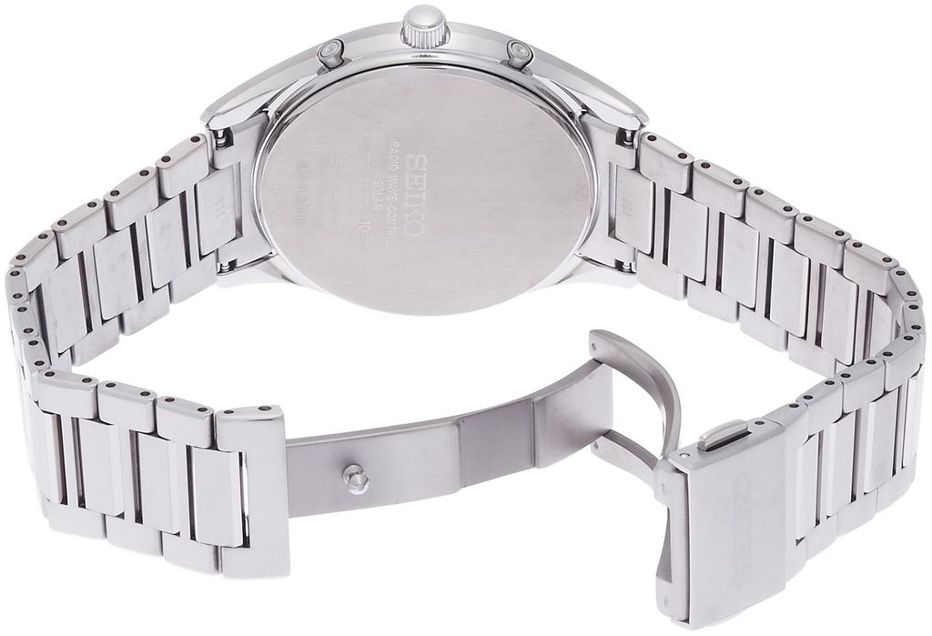 Seiko Watch Dolce Dress Design Titanium Solar Watch SADZ188 Radio-Controlled Men's