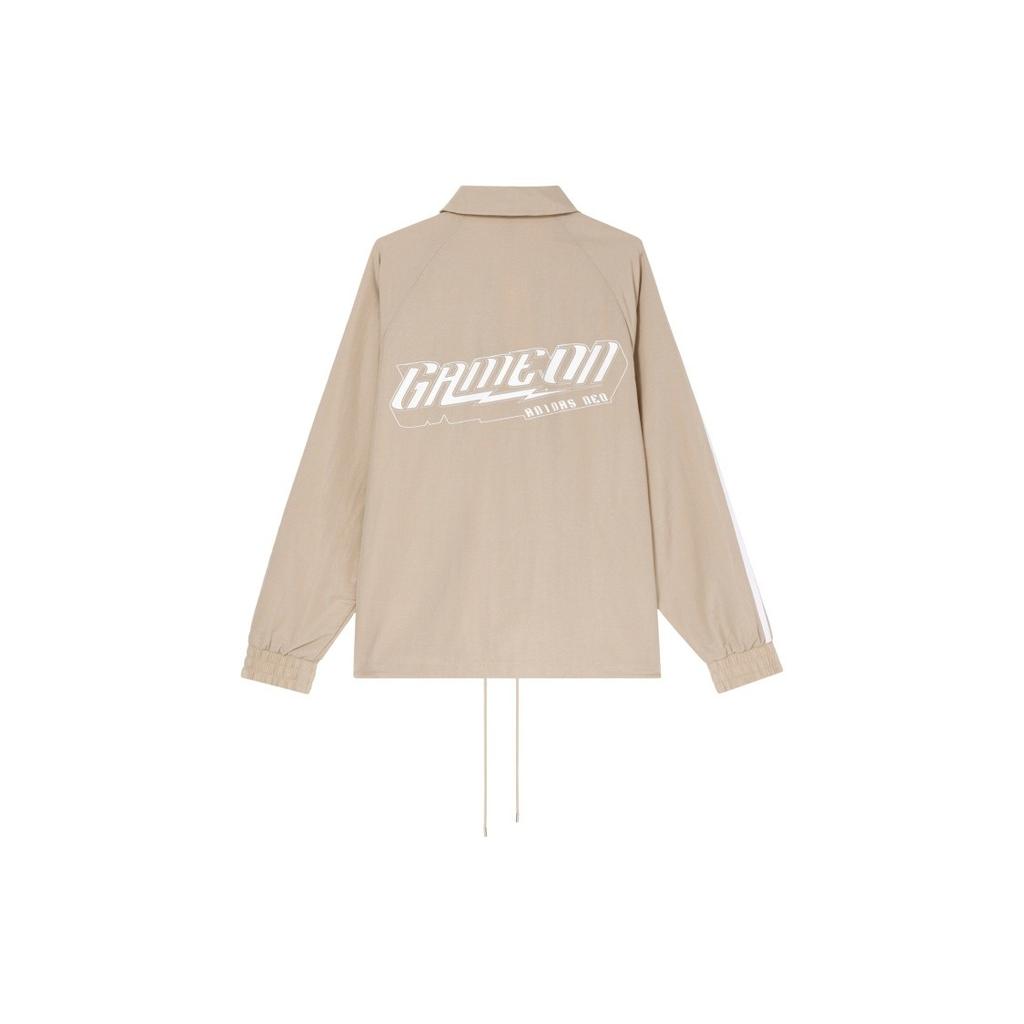 adidas Men's Casual Shirt Jacket Khaki