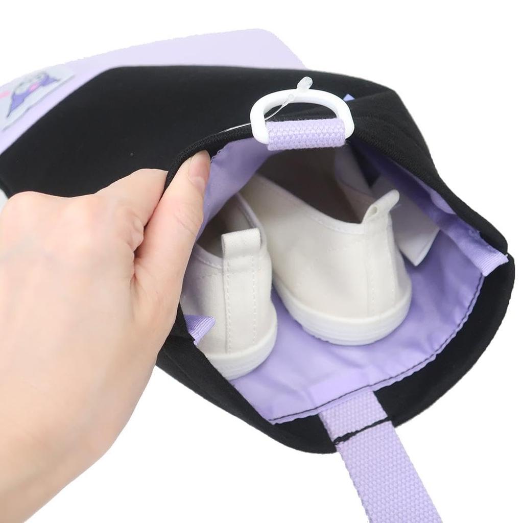 [Kuromi] Etui na buty dla dzieci LKU2100 Czarny