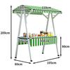 Folding Metal Display Stand for Market Events