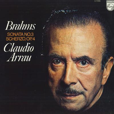 LP Record CLAUDIO ARRAU - Brahms: Piano Sonata No. 3 Op. 5 /  X7598 PHILIPS Japan Classical Used