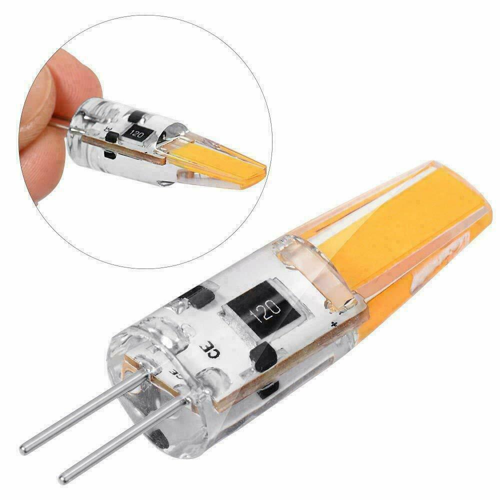 5pcs Mini G5 1505 SMD COB Led Light Bulb AC/DC 12V 220V LED COB Lamp Warm/Cool White 6W LED Light Replace 40W Halogen Lamp