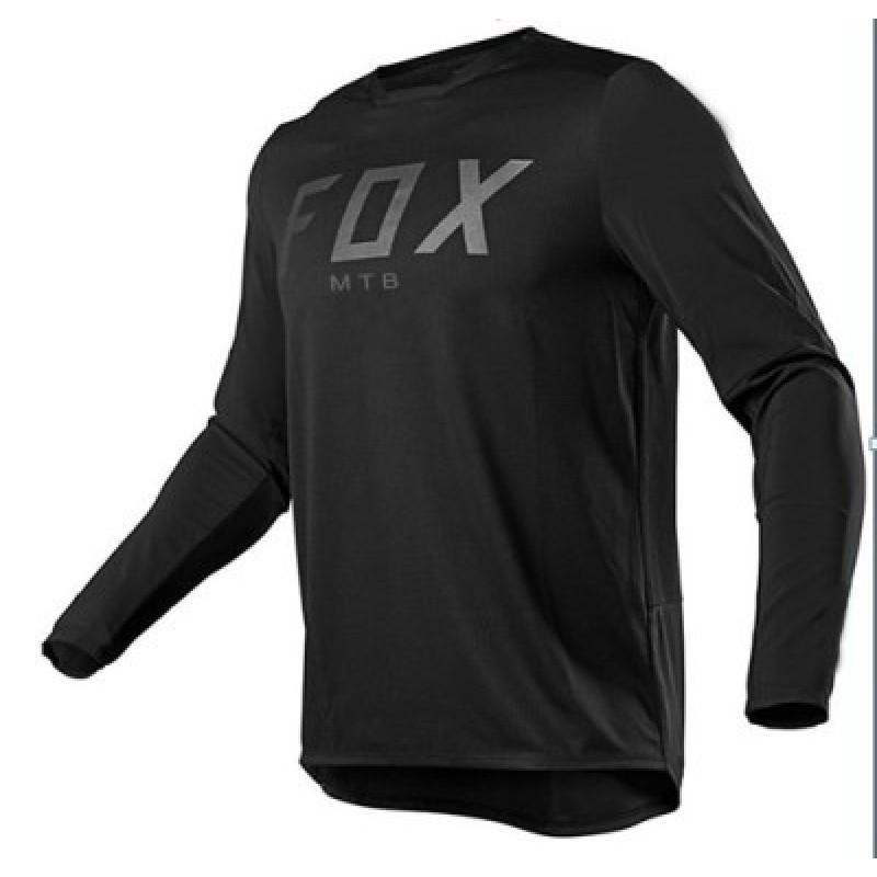 Mens Long Sleeve Cycling Jersey Breathable Quick-Dry Mountain Road Bike MTB Outdoor Sport Shirt
