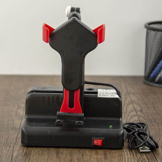 Agitator Telefon Automat cu Mișcare Oscilantă Silențioasă Contor de Pași cu Cablu USB