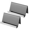 In Stock Stainless Steel Desktop Business Card Holder
