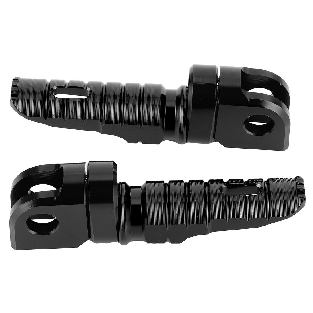 Pair of Front Foot Pegs Aluminum Alloy Pedals Fit for Kawasaki Ninja Z125 PRO Z250 SL Z400 Z900