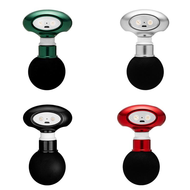 Portable Mini Wireless Massage Gun Home Electric Sports Handheld Fascial Gun Body Deep Tissue Muscle Vibration Fitness Massager