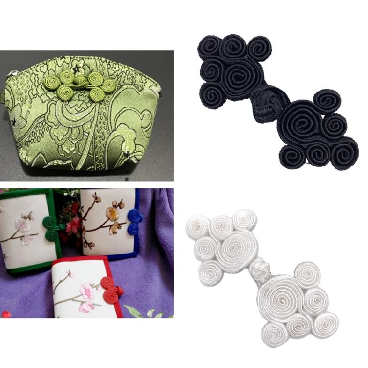 Traditional Chinese Knot Buttons Cheongsam Fastener Closures DIY Sewing Costume