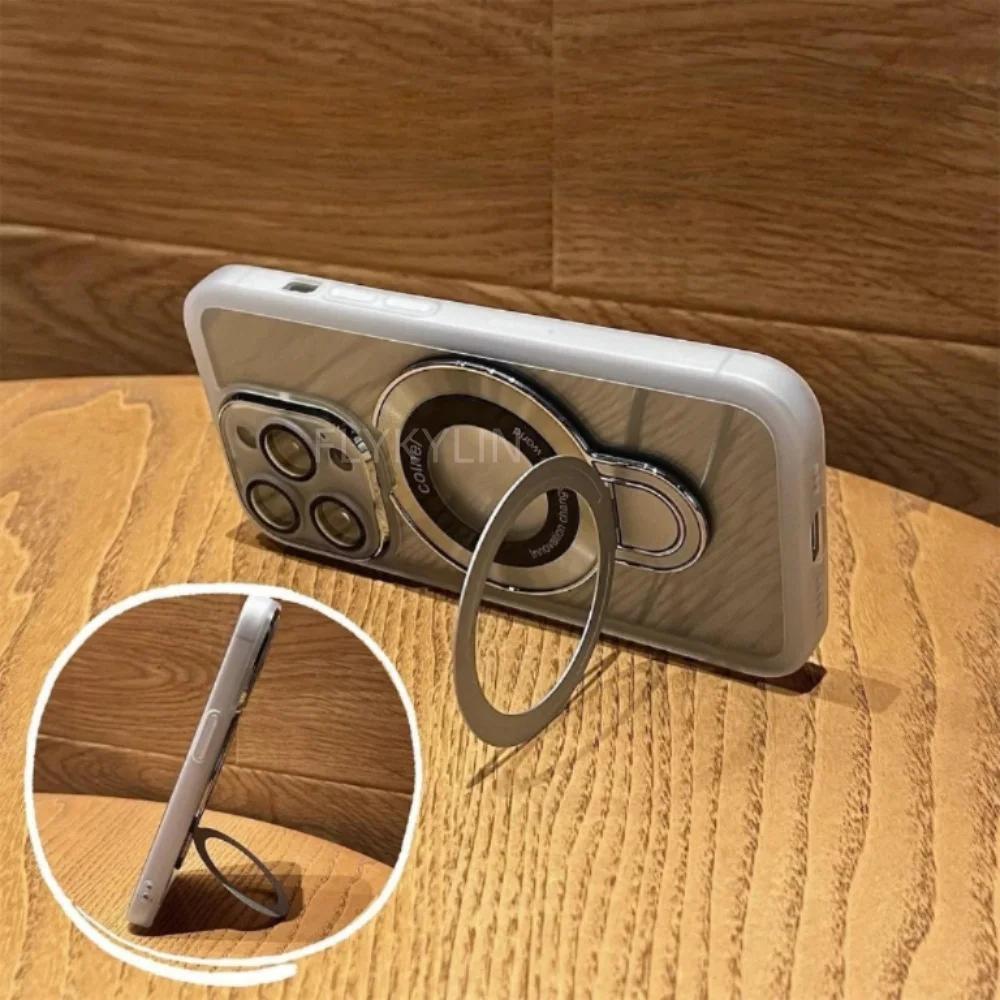 Ständer Halter Silikon Handyhülle Für Honor 200 Pro X6B X8B X6A X7A X7C X8A X9A X9C Magic 5 6 Lite Klar Transparent Hülle