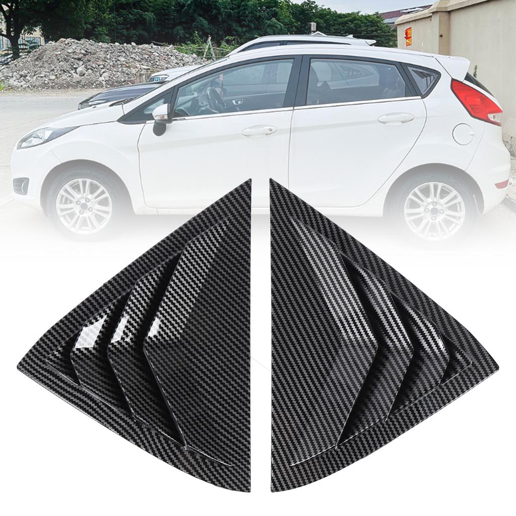 1 P  Rear Side Window Louver Privacy   Reduce Temperature Window Louver   Vent Scoop Shade Cover Blind for   MK7 7.5 2008 to 2017
