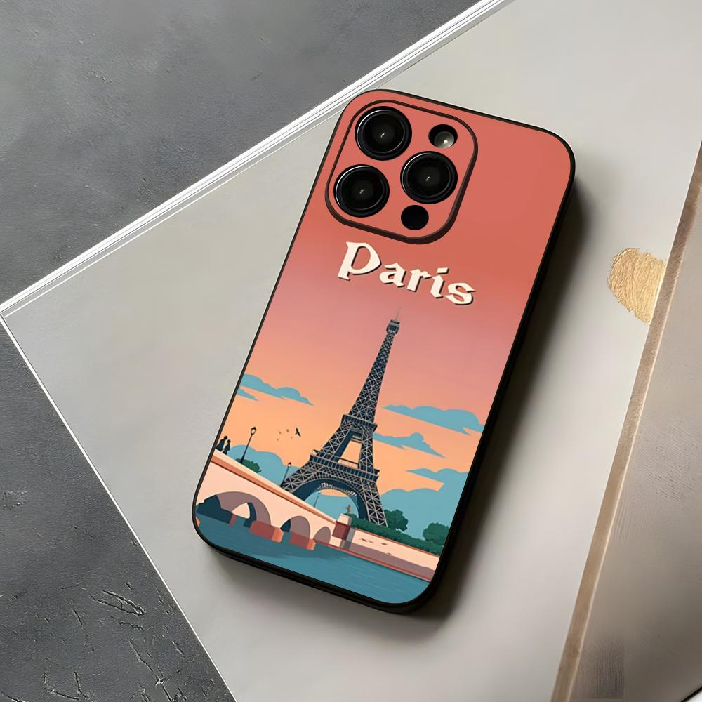

World Travel Phone Case For Iphone Animation 15 16 12 14 Se 2020 2022 Pro Max 11 13 Xr X Xs Plus Funda Shell Cover iPhone12 ProMax