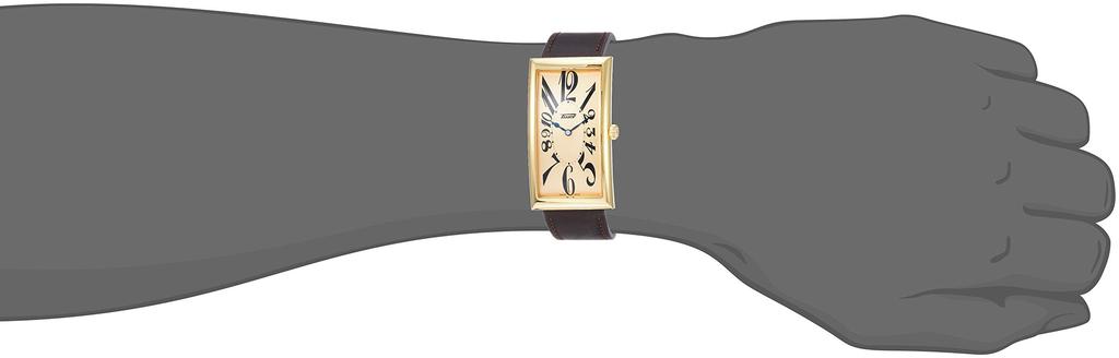 Tissot Heritage Banana Watch, Unisex, Champagne Dial, Leather Strap, T1175093602200 [Official Import]
