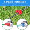 Durable T Type Connector Kit Lawn Mower Connector Easy Installation Wire Connection Set Plastic Material for Lawn Mower