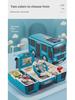 Baolexing 5811 Children's Educational Steering Wheel Toy - Transformable Bus Design for Boys