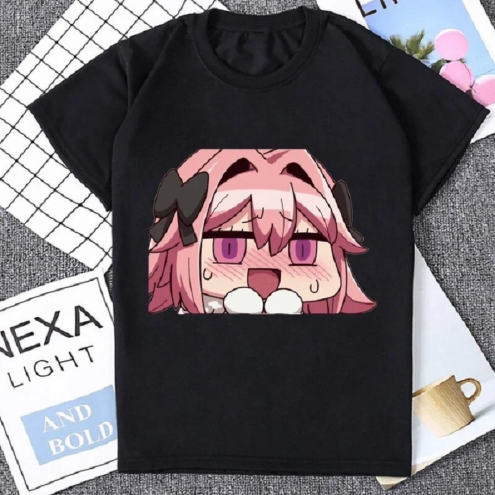 

Anime FGO Fate Grand Order Graphic Printed Man Tshirt Hot Sale Mobile Game Fans ACG Otaku T-shirt Fashion Casual Streetwear Tees XXXXXL чорний