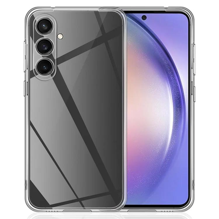 

Прозрачный чехол из мягкого ТПУ для Samsung Galaxy A55 5G, устойчивый к царапинам