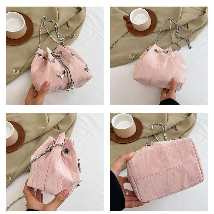 Trendy 2025 Bucket Chain Crossbody Bag - Versatile and Stylish Small Shoulder Bag