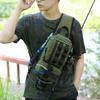 Waterproof Fishing Waist Pack Men Women Outdoor Hiking Camping Cycling Multi-Compartment Tackle Bag Under 20L