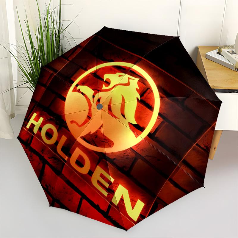 1 PC Automatic Folding Umbrella - Holden Pattern Portable Foldable Design With 8 Ribs Christmas Birthday Gifts