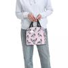 Cute Cartoon Pigeons Pack Insulated Lunch Bag for Women Children Portable Food Boxes Thermal Lunch Box Tote