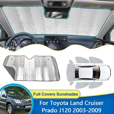 Window Visor For Toyota Land Cruiser Prado J120 LC120 Lexus GX 470 2003~2009 Sunshades Sun Windshields UV Protection