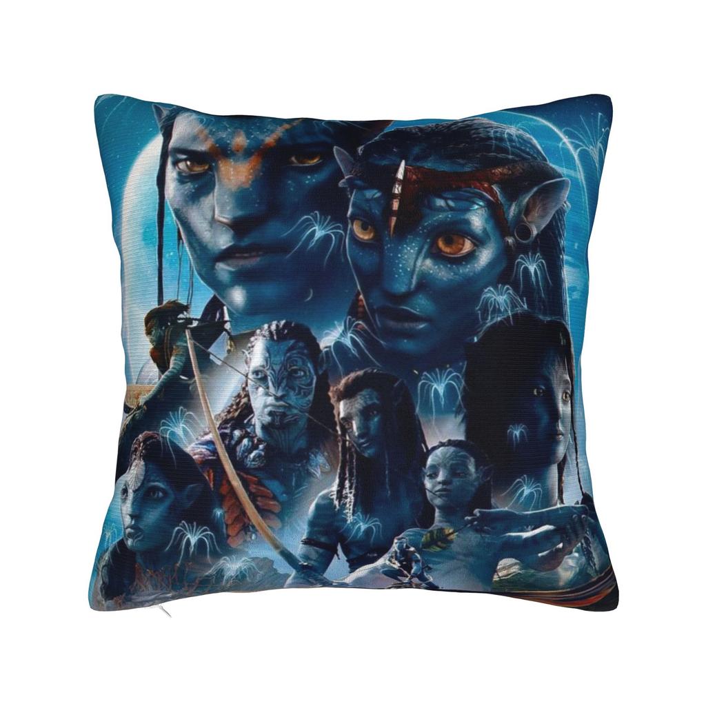 Avatars Under Sea Water Pillowcases Vintage Pillow Case For Sofa Car Home Decor Soft Pillow Cover