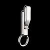 Belt Key Clip Keychain Clip Rustproof Corrosion Resistant Lightweight Reusable Tactical Belt Key Holder with Key Rings
