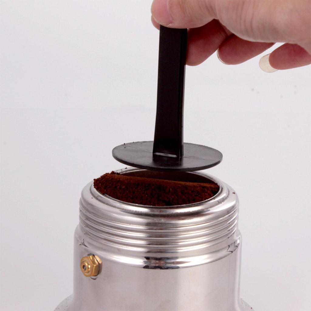 1pcs Espresso Machine Scoop And Tamper Coffee Measuring Pressing Scoop 2-in-1 Espresso Coffee Bean Spoon Tamping Scoop For Home