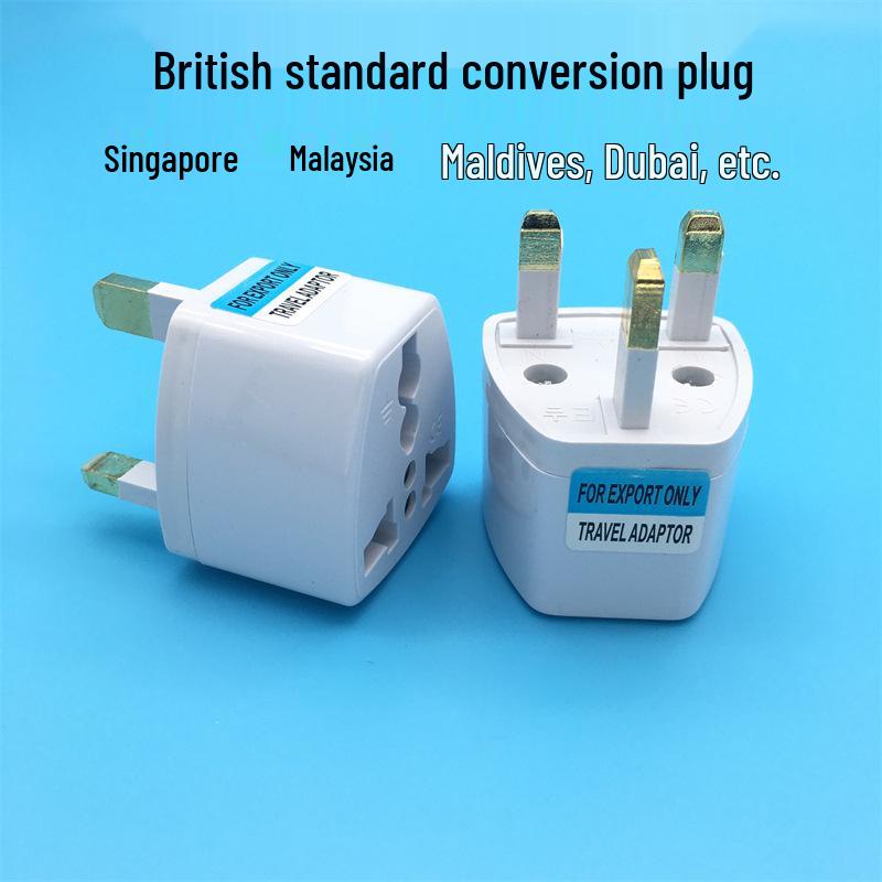 International Plug Adapter: UK, EU, US, AU, German Standard Converter