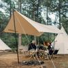 Naturehike Cotton Cloth TC Material Awning Tarp Waterproof Tarp Sunscreen Tear Resistant Durable Lightweight Portable Waterproof Shade Camping Hiking