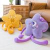 Pointed Cartoon Five Star Long Legged Monster Plush Stuffed Toy Children Gifts