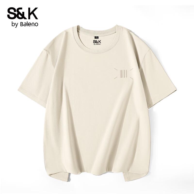 

Baleno S&K Men s Heavyweight Cotton T-Shirt M