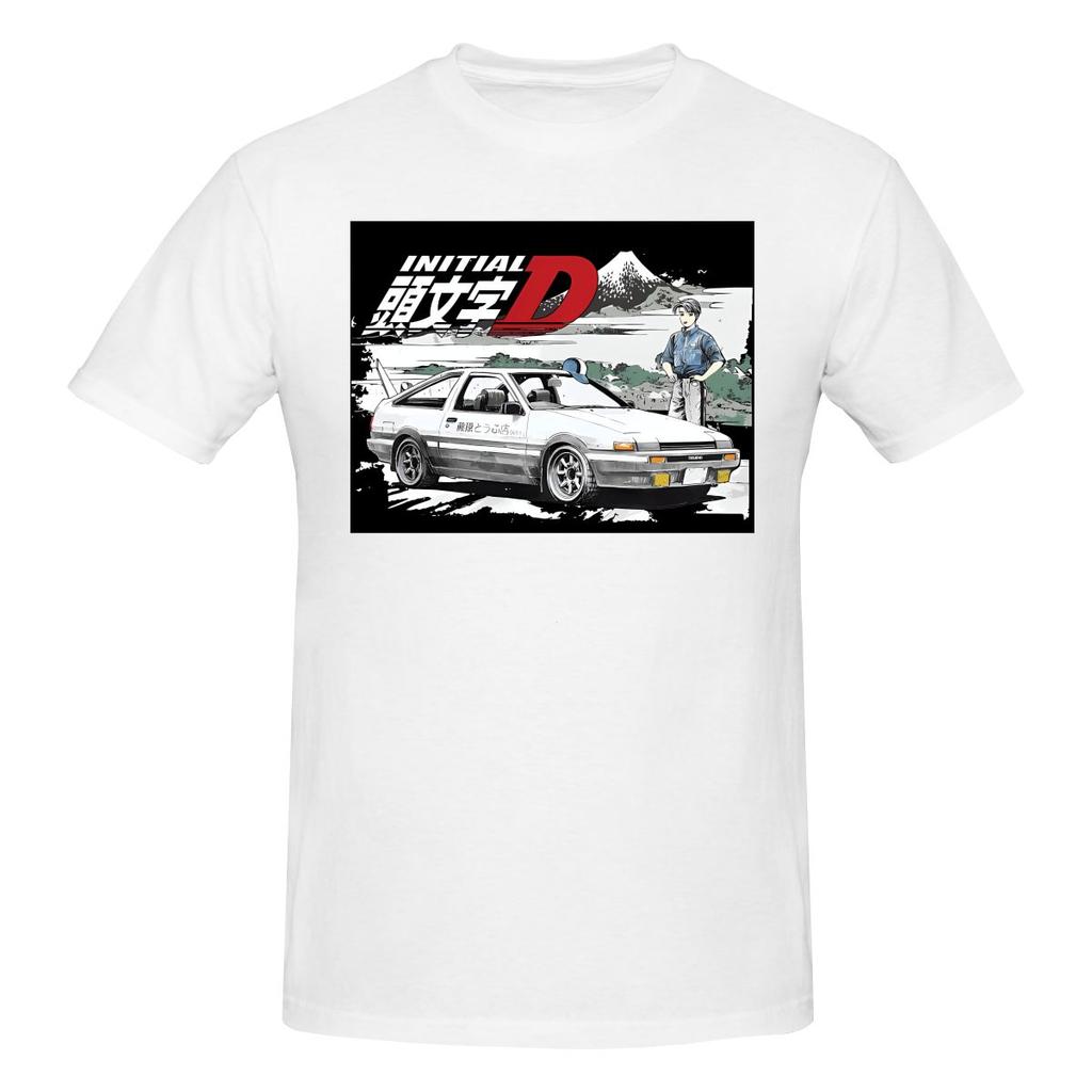 Funny Initial D Deep Forest Drifting AE86 Takumi Raceway Unisexs Printed TShirt Unisex T shirtT Shirts