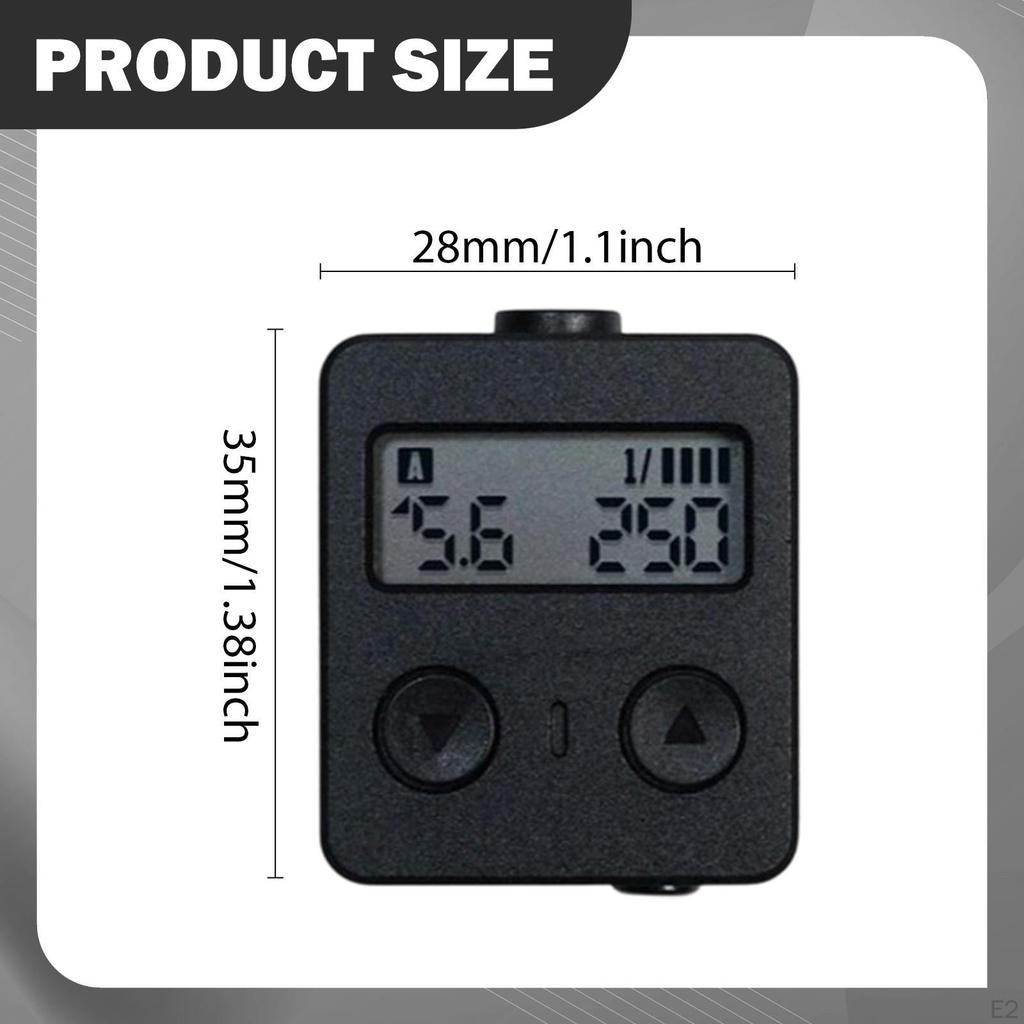 Camera Photometer Single Reverses High Performance Portable Cold Shoe Mount Photography for Outdoor