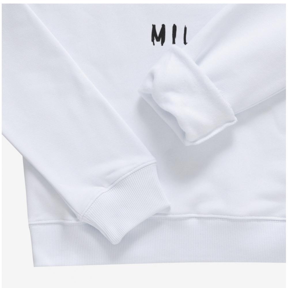 MSgm 2000mdm513 200001 01 BruShed Logo Women S SweatShirt