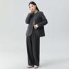 Suit Woolen Short Jacket Women's Spring Temperament Commuter Coat High-end Versatile Woolen Top Neat