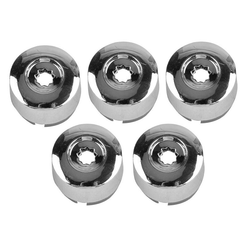 20Pcs Chrome Wheel Lug Bolt Nut Cap Cover for Touareg 2004-2017 Automobiles Engine Parts 7L6601173A 7L6 601 173A 2ZZ