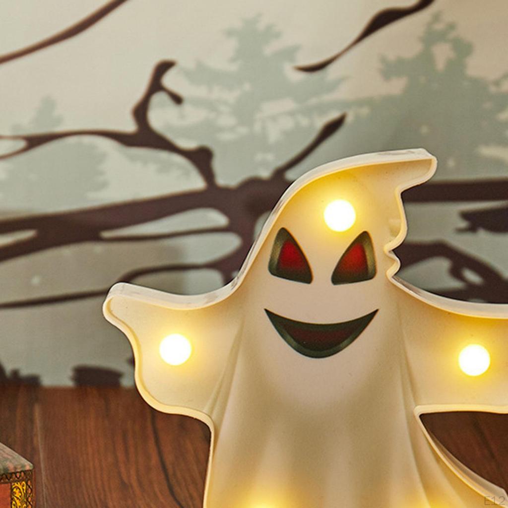 3D Halloween Decorations LED Lights Waterproof Home and Garden Desktop Decor Indoor Night Light
