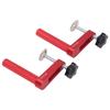 2Pcs Bench Dog Clamp Aluminum Alloy Hold Down Bench Hole Clamp DIY Woodworking Tools 19mm