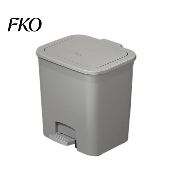 Double Open Lid Wastebasket Pedal Trash Can, with Dual-mode Lid, Easy Access Garbage Compact Recycling Bin Odor-proof Slim Solid Color Waste