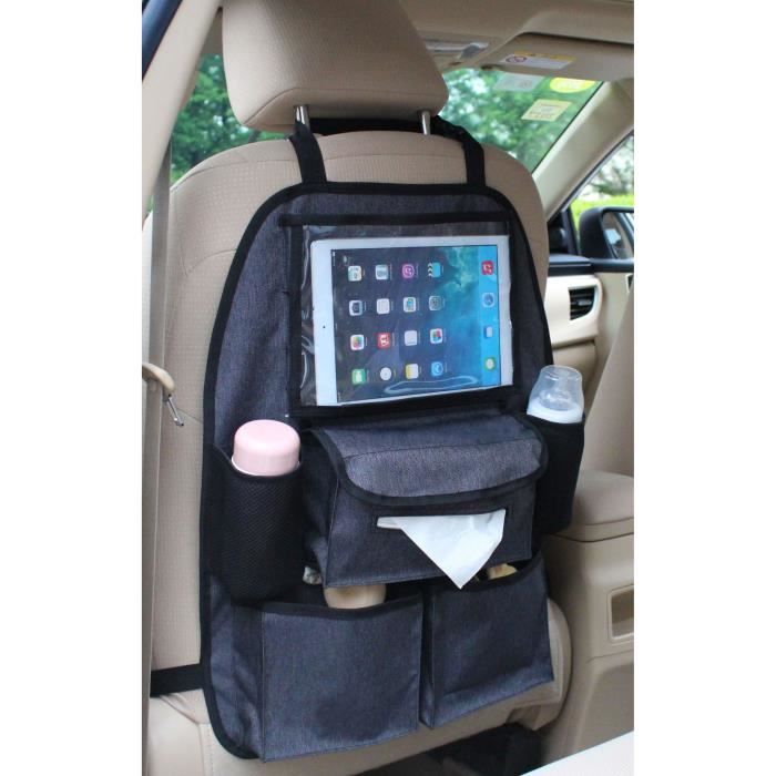 Organiseur Pour Siège Arrière - ALTABEBE - Deluxe - Bleu Marine - 18 X 24 Cm - Universel
