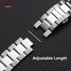 Chiusura a farfalla Cinturino in acciaio inossidabile per Tissot Cinturino per orologio 20mm 22mm Braccialetto universale 12 14 16 18 24mm Argento Braccialetto solido
