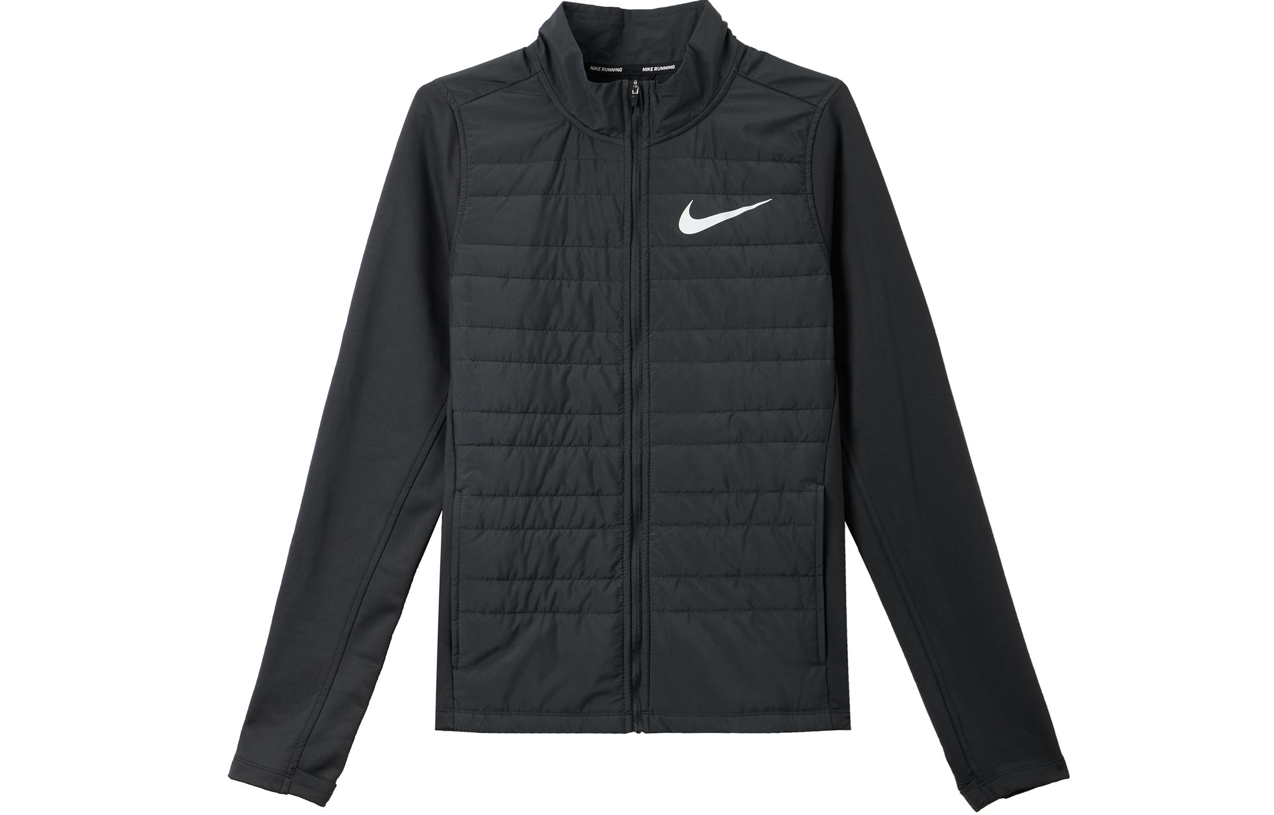 Nike Puffer Jackets Men s Black Stand Collar Thickened AQ4878-010 S
