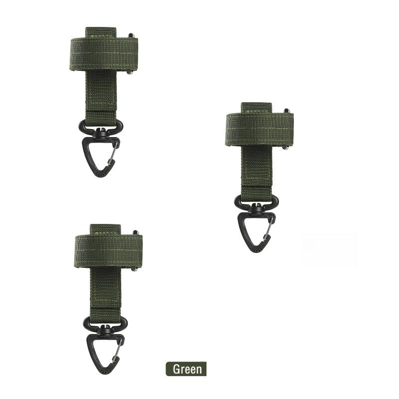1/3/6 Pcs New Multi-Purpose Nylon Gloves Buckle Tactical Glove Hook Safety Clip Outdoor Hiking Climbing Rope Storage Accessories