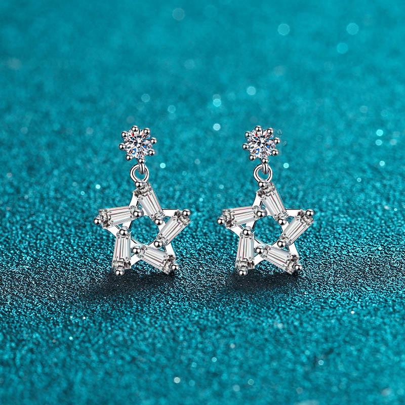

Серьги Mosan с бриллиантами 925 Tremella Harbar 10 очков