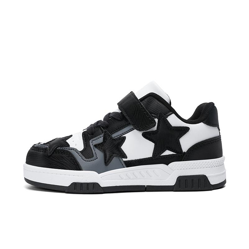 

Kids Sneakers with Star Design Fashion Sport Shoes for Boys Girls Spring Boy Leather Casual Athletic Footwear Lightweight Style 39