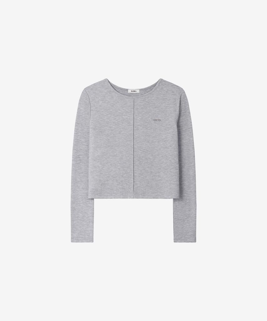 BASIKA Pintuck Long Sleeve T-Shirt_5 Colors